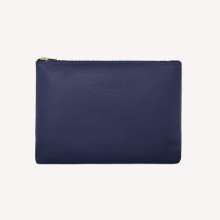 ZIPPED POUCH MEDIUM BLUE - LIMITED EDITION